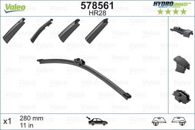 Limpiaparabrisas VALEO 578561