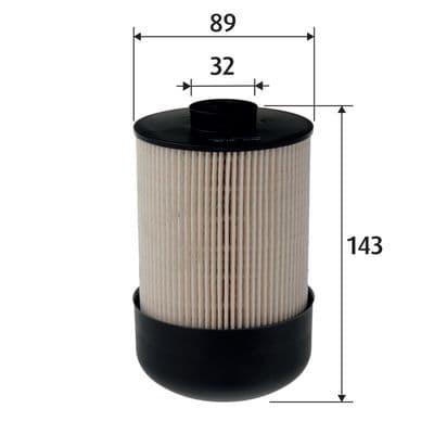 Filtro combustible VALEO 587946