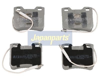 Juego de balatas de freno JAPANPARTS PA-0601AF