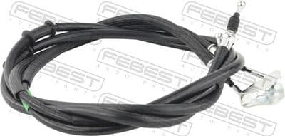 Cable de accionamiento, freno de estacionamiento FEBEST 18100-ASHW