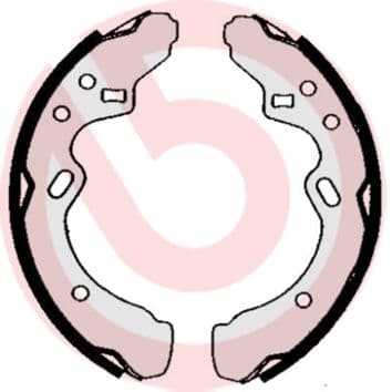 Juego de zapatas de frenos BREMBO S 49 511