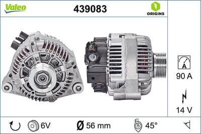Alternador VALEO 439083