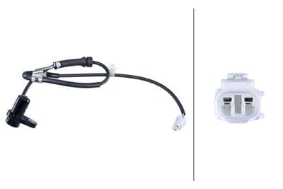 Sensor, revoluciones de la rueda HELLA 6PU 358 251-861