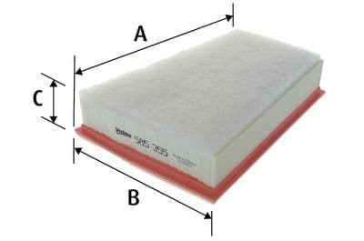 Filtro de aire VALEO 585355