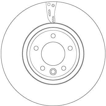 Disco de freno TRW DF6954S