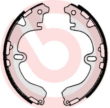 Juego de zapatas de frenos BREMBO S 83 531