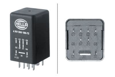 Unidad de control, tiempo de incandescencia HELLA 4RV 008 188-721