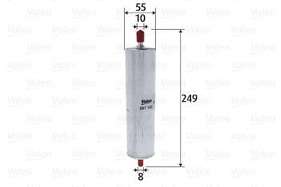Filtro combustible VALEO 587100