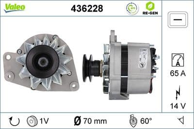Alternador VALEO 436228