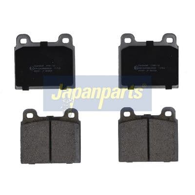 Juego de balatas de freno JAPANPARTS PA-0145AF