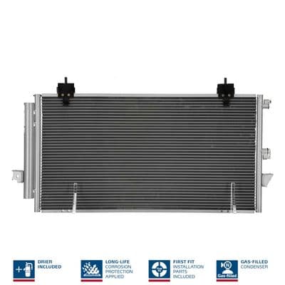 Condensador, aire acondicionado NISSENS 94741