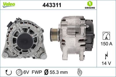 Alternador VALEO 443311