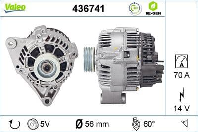 Alternador VALEO 436741