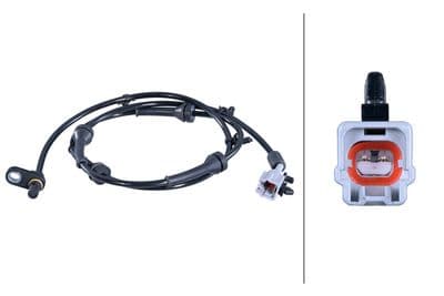 Sensor, revoluciones de la rueda HELLA 6PU 358 216-961