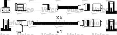Juego de cables de encendido VALEO 346575