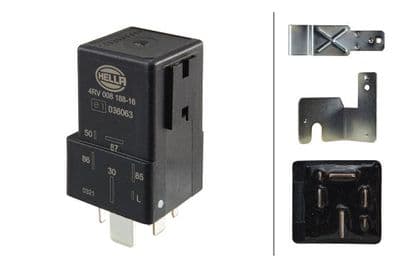 Unidad de control, tiempo de incandescencia HELLA 4RV 008 188-161