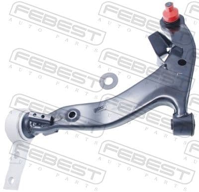 Brazo oscilante, suspensión de ruedas FEBEST 0224-J31LH