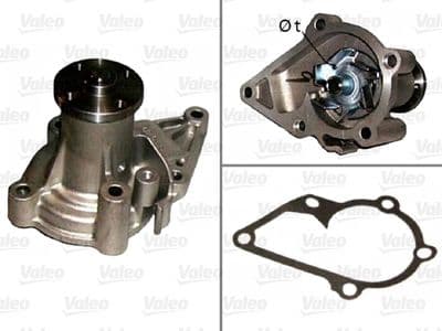 Bomba de agua, refrigeración del motor VALEO 506813