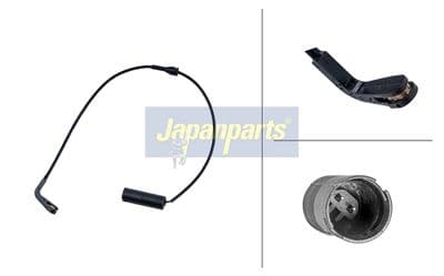 Contacto de aviso, desgaste de balatas de frenos JAPANPARTS BPW-111