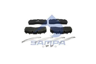 Juego de balatas de freno SAMPA 096.620