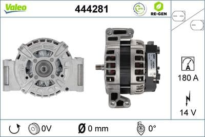 Alternador VALEO 444281
