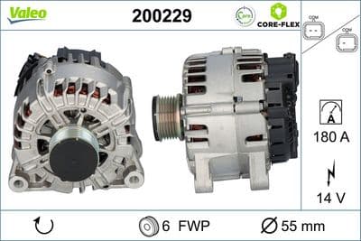Alternador VALEO 200229