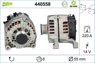 Alternador VALEO 440558