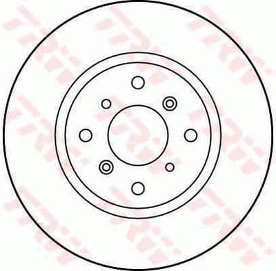 Disco de freno TRW DF3113