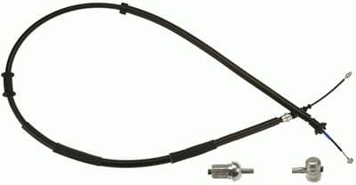 Cable de accionamiento, freno de estacionamiento TRW GCH601