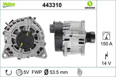 Alternador VALEO 443310