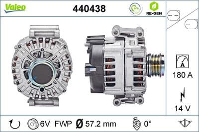 Alternador VALEO 440438