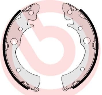 Juego de zapatas de frenos BREMBO S 28 505