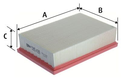 Filtro de aire VALEO 585439