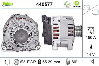 Alternador VALEO 440577