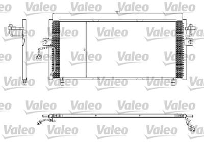 Condensador, aire acondicionado VALEO 817253