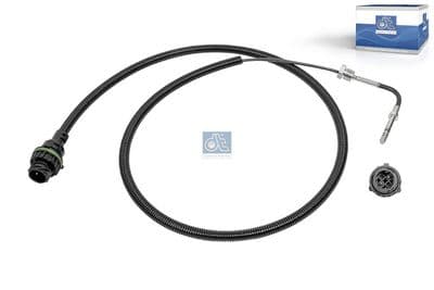 Sensor, de temperatura de gas de escape DT Spare Parts 4.69786