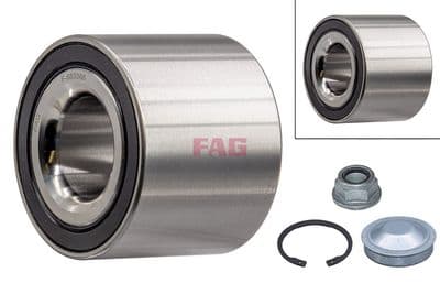 Juego de balero de rueda Schaeffler FAG 713 6312 40