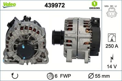 Alternador VALEO 439972