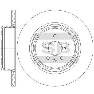 Disco de freno Hi-Q SD4956