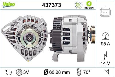 Alternador VALEO 437373