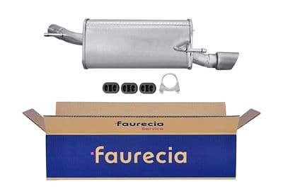 Silenciador posterior HELLA 8LD 366 031-171