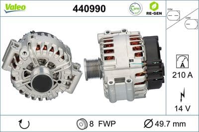 Alternador VALEO 440990