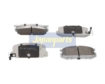 Juego de balatas de freno JAPANPARTS PA-701AF