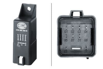 Unidad de control, tiempo de incandescencia HELLA 4RV 008 188-701