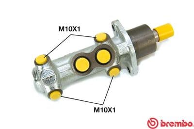 Cilindro principal de freno BREMBO M 23 034