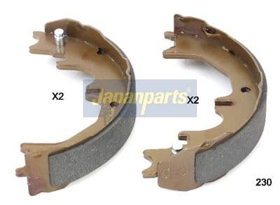 Juego de zapatas de frenos JAPANPARTS GF-230AF