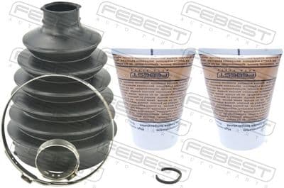 Juego de fuelles, eje de transmisión FEBEST 1617P-163