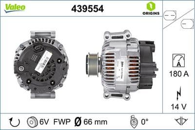 Alternador VALEO 439554