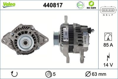 Alternador VALEO 440817