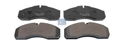 Juego de balatas de freno DT Spare Parts 4.91907